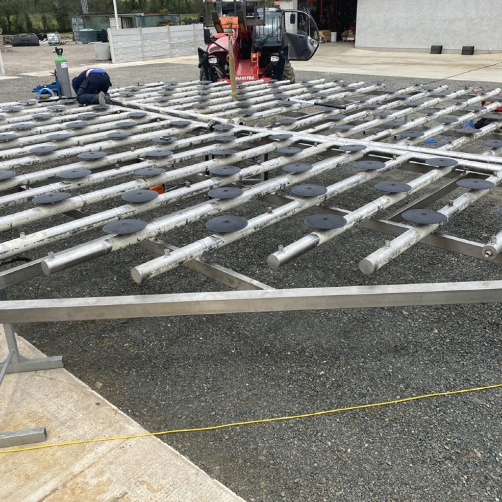 Effluent Aeration Replacement Without Shutting Down System