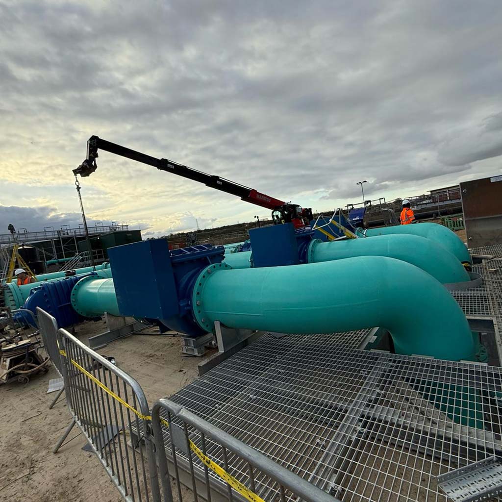 Pumping Station Waste Water Treatment Plant UK